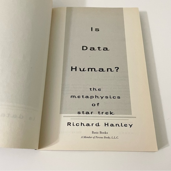 Star Trek Is Data Human Book The Metaphysics of Star Trek by Richard Hanley - Picture 7 of 16